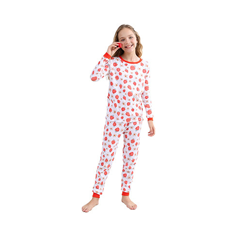 V.&GRIN Girls Pajamas Set - Toddler PJs Clothing with Pants for Kids Size 2-12 Years Cute Christmas Outfits & Gift